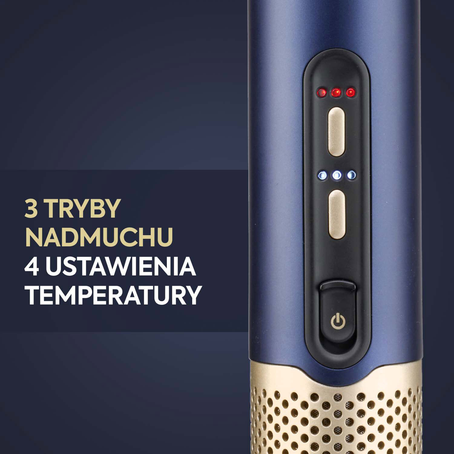 3 TRYBY NADMUCHU. 4 USTAWIENIA TEMPERATURY